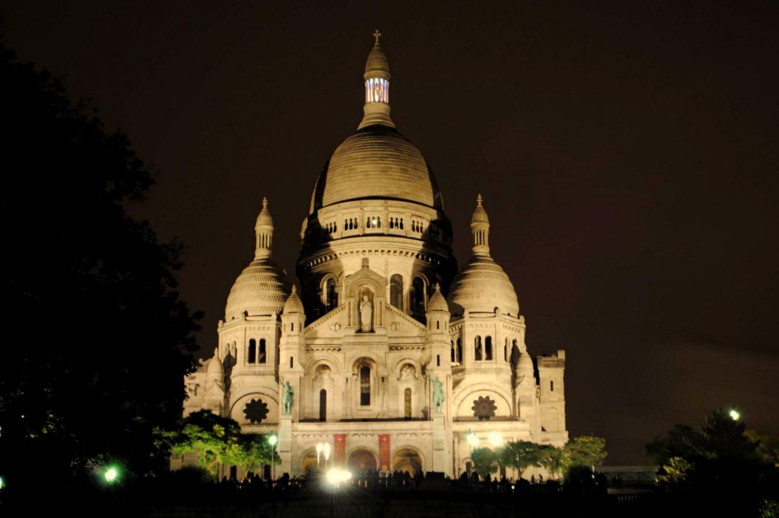 París Sacré Coeur (La basílica del Sagrado Corazón de Montmartre)