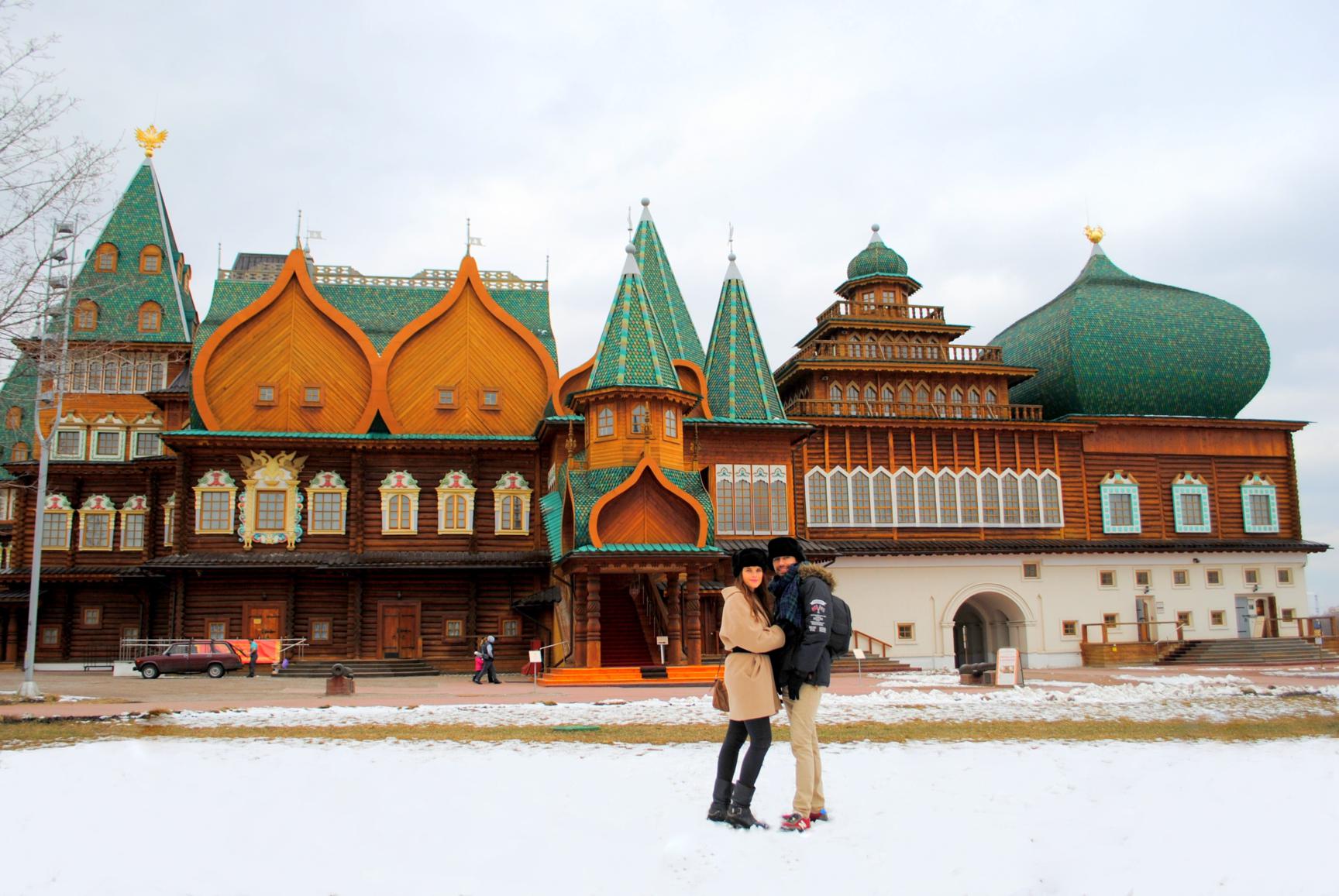 Palacio del Zar Aleksey Mijáilovich, parque Kolómenskoye. Moscú 2015.